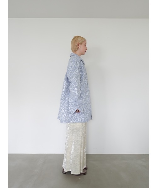 sahara（サハラ） スカート Crash Velour Long Skirt/クラッシュベロア