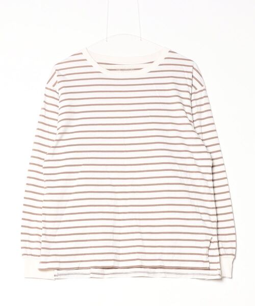 GLOBAL WORK 「GLOBAL WORK」 ボーダー柄長袖カットソー M