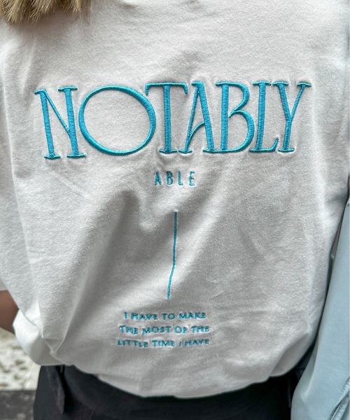 「feepur」 半袖Tシャツ MEDIUM チャコールグレー レディース