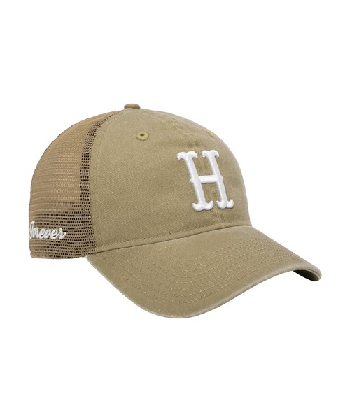 SONG TRUCKER HAT / HUF ハフ プリント メッシュ キャップ
