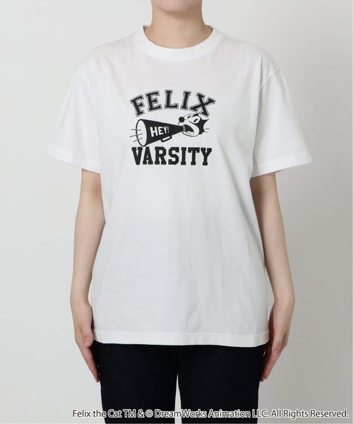 tシャツ 「追加」BALMYDAYS/バルミーデイズ SLOBE別注 FELIX Tシャツ1 BAL-25SS87 レディース