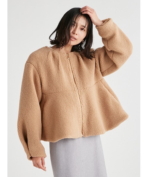 CELFORD（セルフォード） ノーカラージャケット 38 オフホワイト