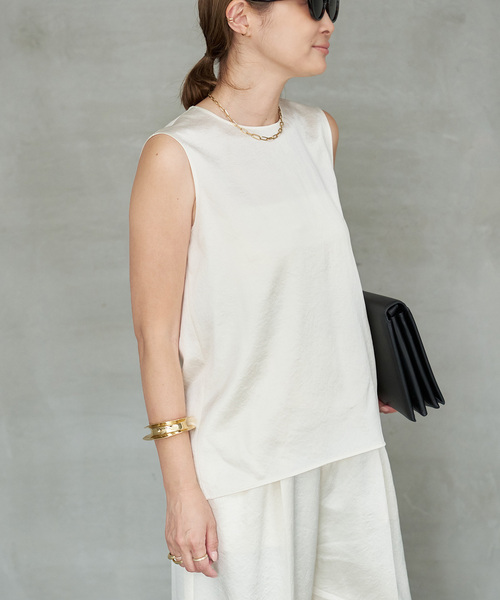 Deuxieme Classe Feminine ブラウス　白 Deuxieme Classe Feminine ブラウス 白