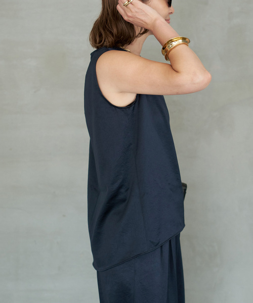 Deuxieme Classe ブラウス シャツ Minimal Satin レディース