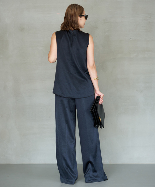 Deuxieme Classe ブラウス シャツ Minimal Satin レディース