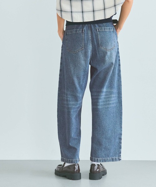 COCODEAL ダブルタックデニムパンツ WOMEN'S ITEM（ウイメンズアイテム）｜Ashley＆bros
