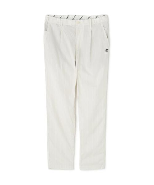 MASTER BUNNY EDITION パンツ 「MASTER EDITION」ピンストライプパンツ