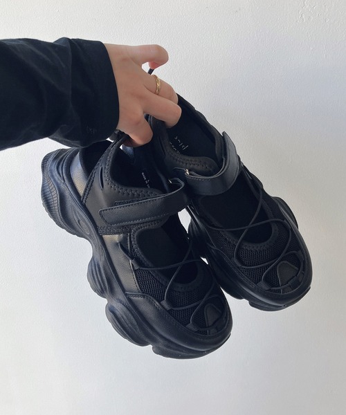 「AS KNOW AS plus」 フラットサンダル M シルバー レディース_画像8