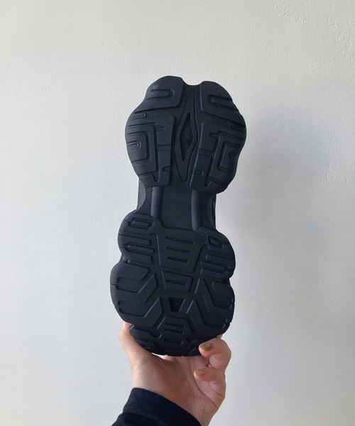 「AS KNOW AS plus」 フラットサンダル M シルバー レディース_画像9