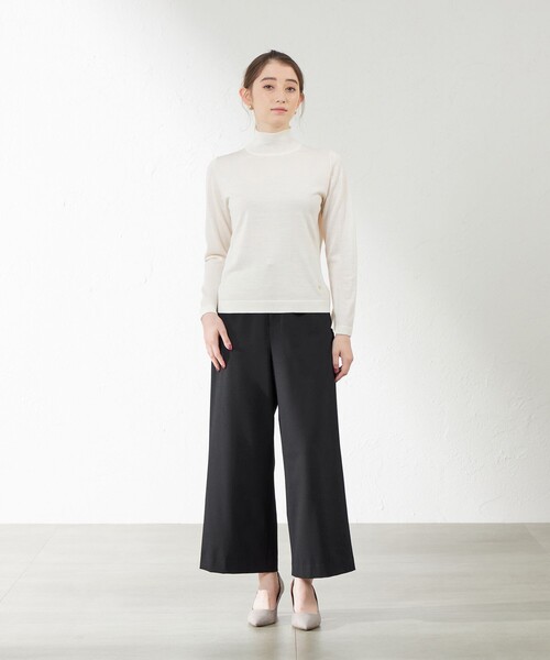 AMACA（アマカ） パンツ 38 ネイビー レディース : ZOZOTOWN Yahoo!店