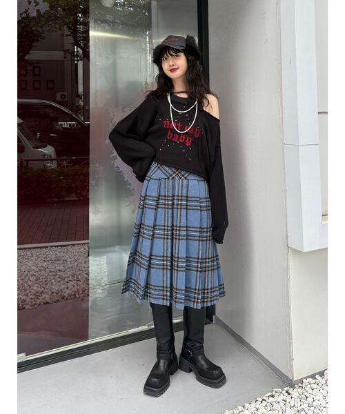 jouetie ニット jouetie（ジュエティ） ニット セーター 2wayレースアップクロップド
