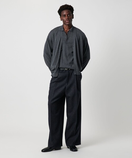 BEAUTY＆YOUTH UNITED ARROWS カーディガン SPIFFY ウール 4B Vネック