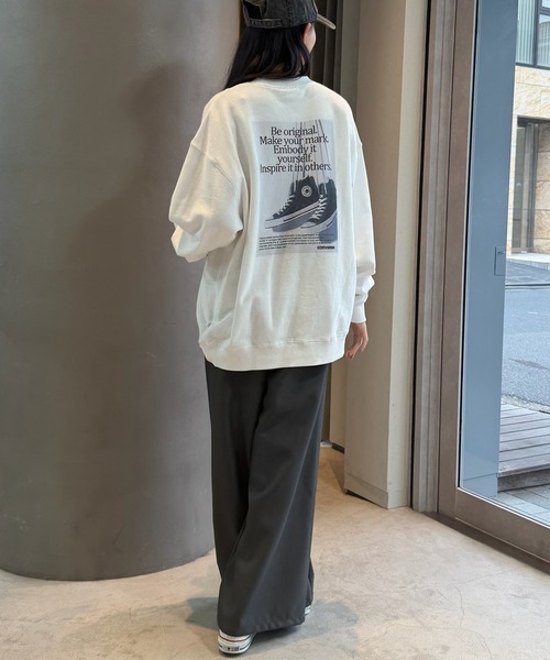 イッセイミヤケ ブラウス 古着 スウェット コンバース スニーカー CONVERSE（コンバース） トレーナー スウェット レディース メンズ
