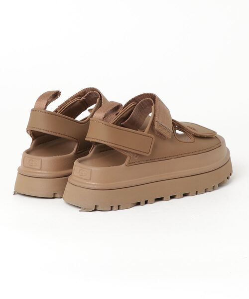 「UGG」 フラットサンダル 24cm ブラウン レディースの画像