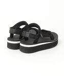 「Teva」 ヒールサンダル 7 ブラック レ...の詳細画像1