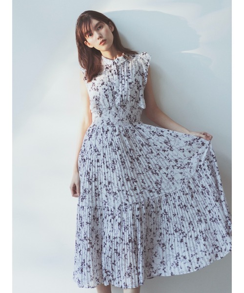 SNIDEL（スナイデル） ノースリーブワンピース 0 ブラック レディース