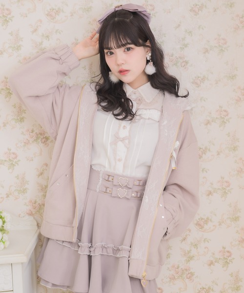 ROJITA（ロジータ） パーカー うさ耳ZIPパーカー レディース