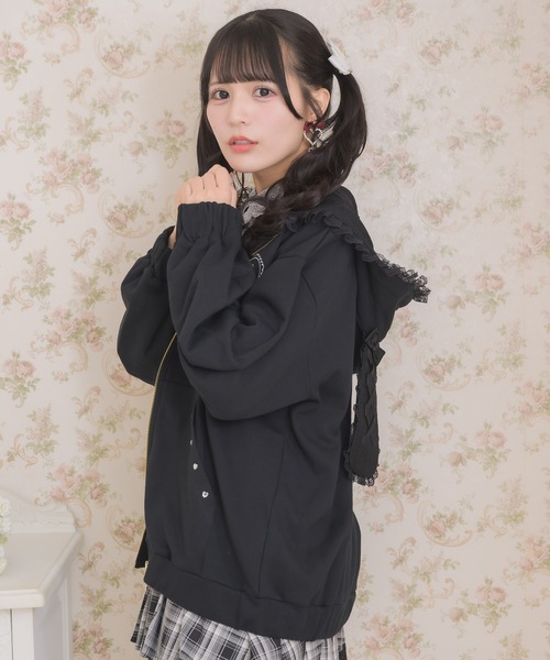 ROJITA（ロジータ） パーカー うさ耳ZIPパーカー レディース