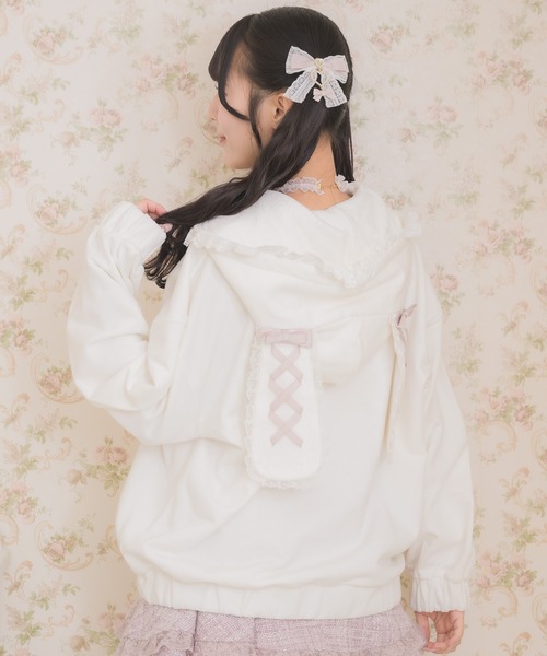 ROJITA（ロジータ） パーカー うさ耳ZIPパーカー レディース