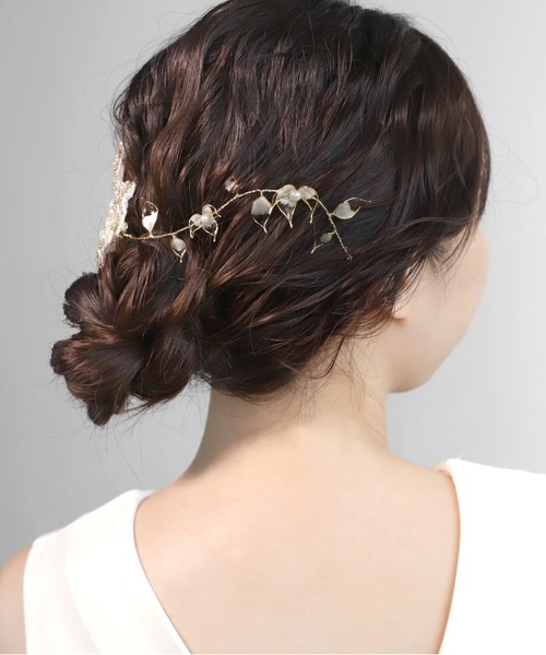 ANEMONE（アネモネ） カチューシャ レース×フラワーバインヘッドドレス