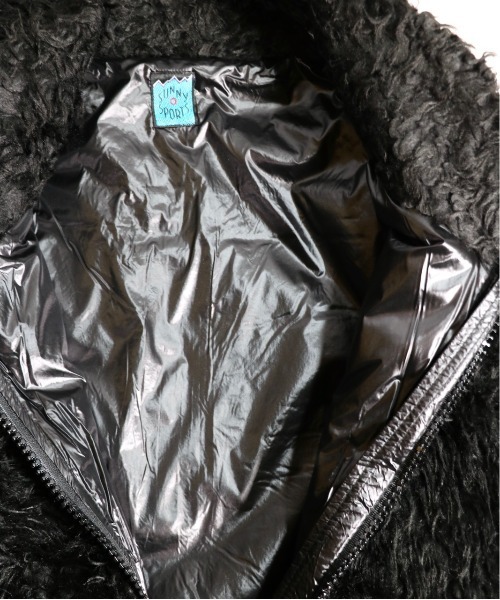 「SUNNY SPORTS」 ジップアップブルゾン LARGE ベージュ メンズ_画像5