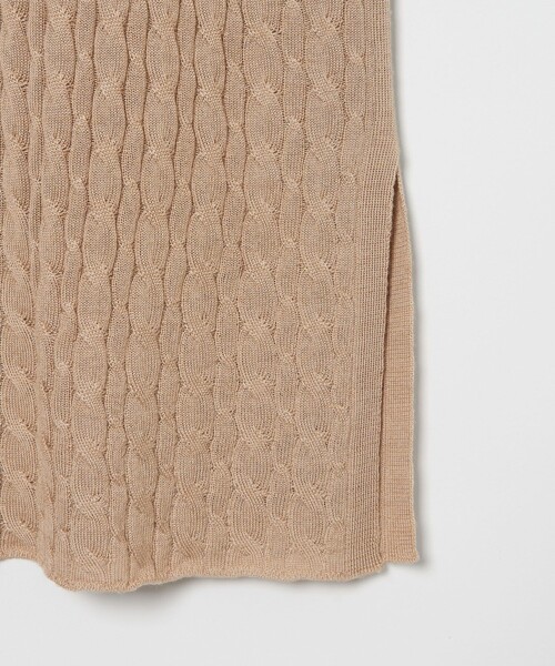 conte ニット セーター 「conte」ケーブル ボートネックニット