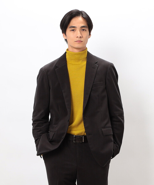 コムサイズム（COMME CA ISM）/【セットアップ対応】トリコットコーデュロイ ジャケット COMME CA ISM（コムサイズム） カジュアルスーツ 「セットアップ対応