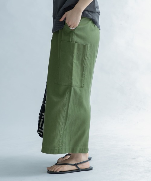 「FORK&SPOON」 スカート 1 ネイビー レディース_画像4