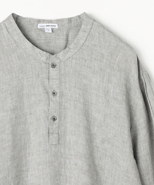「JAMES PERSE」 長袖シャツ 4 ホワイト メンズ_画像6