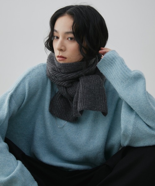 Aunt Marie's（アントマリーズ） マフラー ストール リブニット