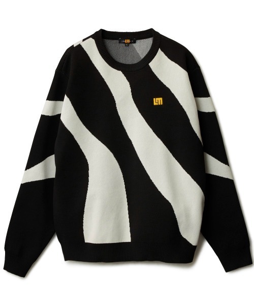 セーター ニット LOUDMOUTH ラウドマウス ゴルフウェア ワンポイント