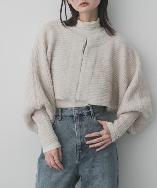 SENSE OF PLACE by URBAN RESEARCH ニット セーター クロップド