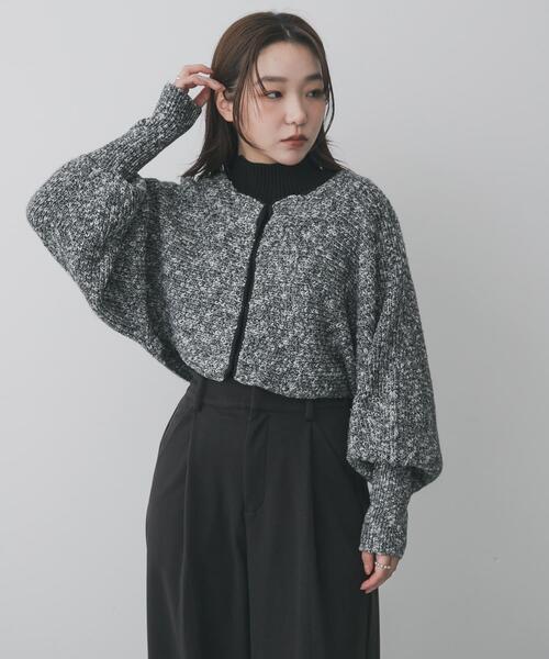 SENSE OF PLACE by URBAN RESEARCH ニット セーター クロップド