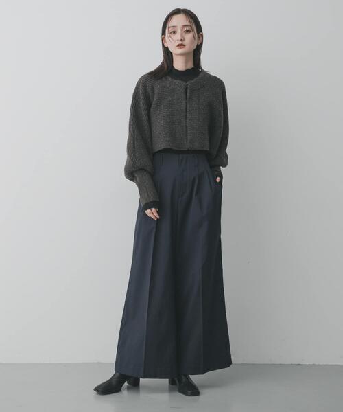 SENSE OF PLACE by URBAN RESEARCH ニット セーター クロップド