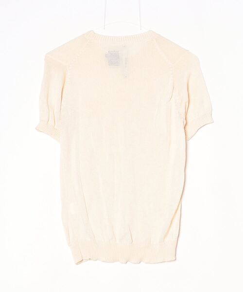 「THIBAULT VAN DER STRAETE」 半袖ニット X-SMALL ホワイト レディース_画像2