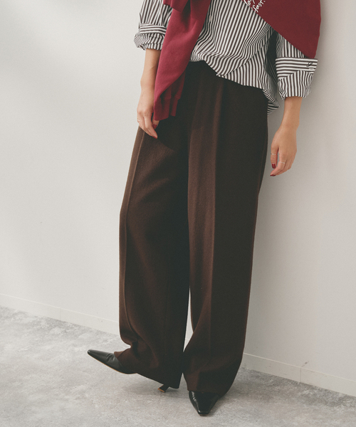 Spick＆Span（スピック アンド スパン） スラックス パンツ Higuchi*S