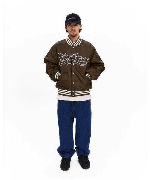 YESEYESEE（イエスアイシー） スタジャン Y.E.S Snail Logo Stadium