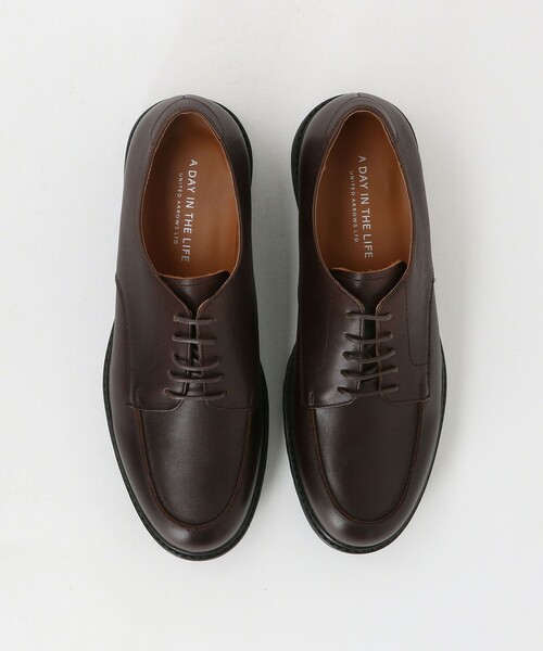 【DK.BROWN】スムース レザー ストレートチップ シューズ<A DAY IN THE LIFE> A DAY IN THE LIFE ビジネスシューズ スムースレザー ストレートチップ