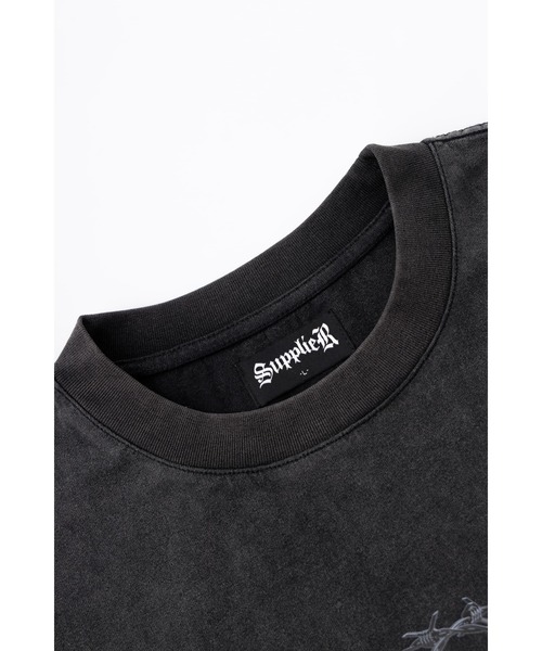 「SUPPLIER」 半袖Tシャツ SMALL ブラック メンズ_画像3