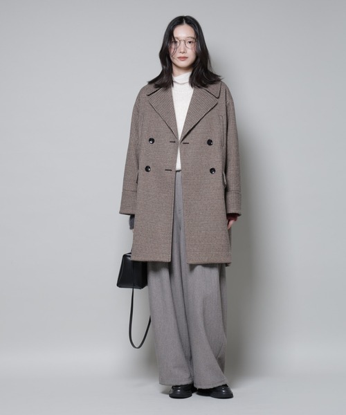 NANO universe（ナノ・ユニバース） コート チェスターコート オーバー
