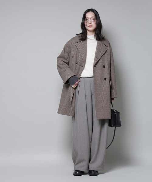 NANO universe（ナノ・ユニバース） コート チェスターコート オーバー