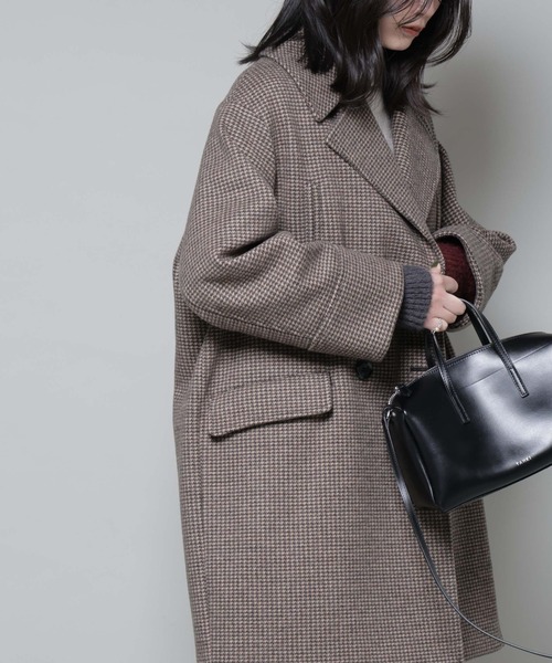 NANO universe（ナノ・ユニバース） コート チェスターコート オーバー