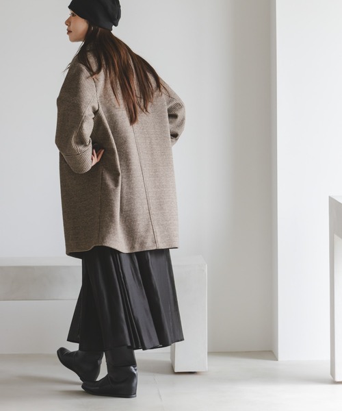 NANO universe（ナノ・ユニバース） コート チェスターコート オーバー