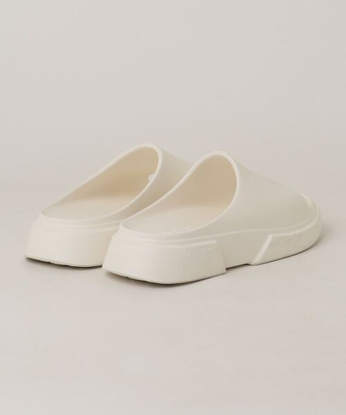 「PAES」 フラットサンダル 24cm ホワイト レディース_画像2