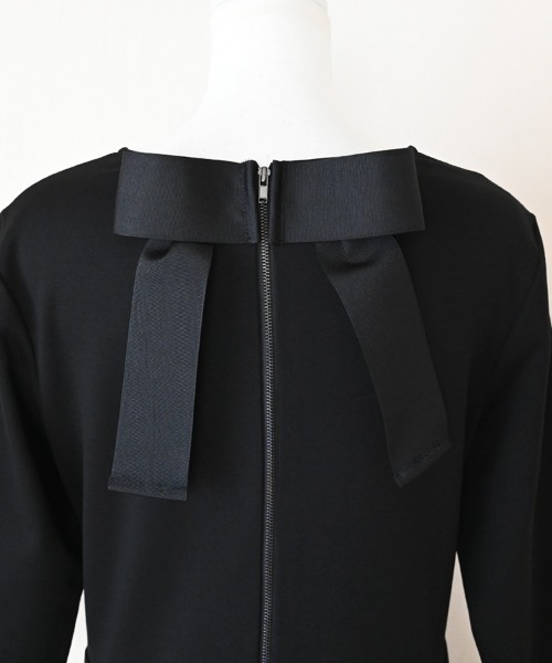 Neige（ネージュ） ワンピース バックリボンワンピース : ZOZOTOWN