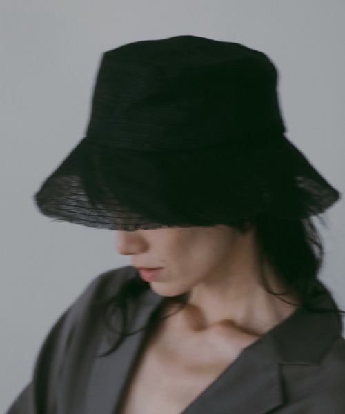 anuke（アンヌーク） 帽子 ハット レディース Cutoff Sheer Hat