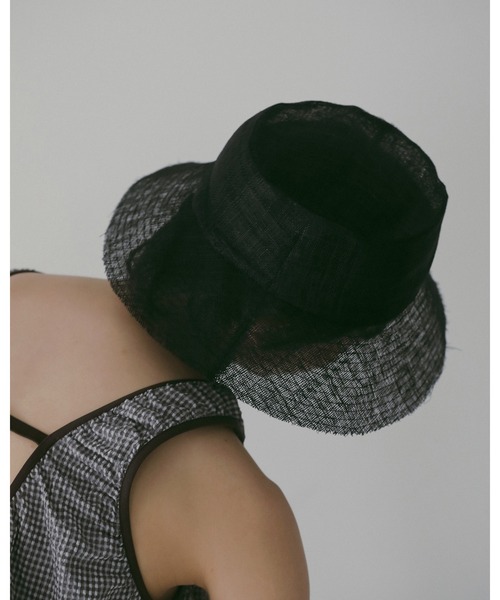 anuke（アンヌーク） 帽子 ハット レディース Cutoff Sheer Hat