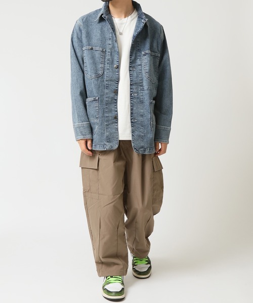 Hanes（ヘインズ） カバーオール 「HANES/ヘインズ」ストレッチデニム