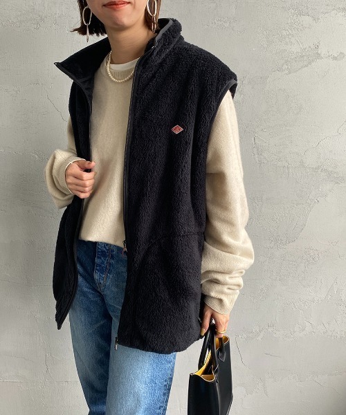 DANTON ブラック キルティングベスト 40 Danton（ダントン） ベスト 40 ブラック レディース : ZOZOTOWN Yahoo