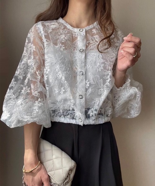 「FILLOU」 ジャケット MEDIUM ホワイト レディース_画像2